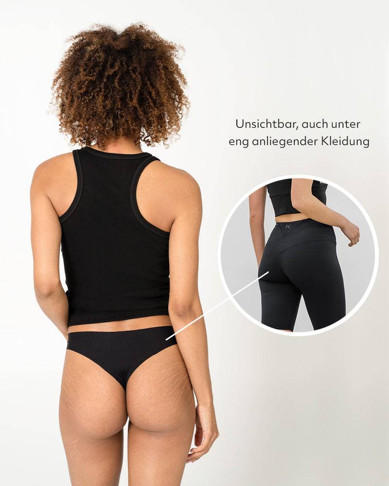 Kuuno 3er-Set Seamless Brazilian Brief Night Black Exklusive Angebote