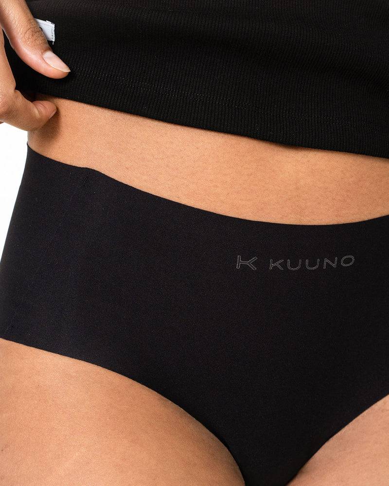 Kuuno 3er-Set Seamless High Waist Classic Brief Night Black Neuheiten