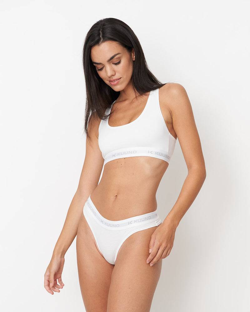 Kuuno Everyday Bra Sporty Classic White Bestseller