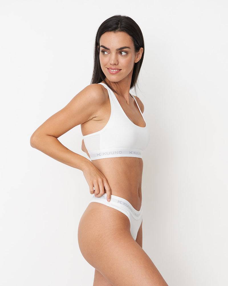 Kuuno Everyday Bra Sporty Classic White Bestseller
