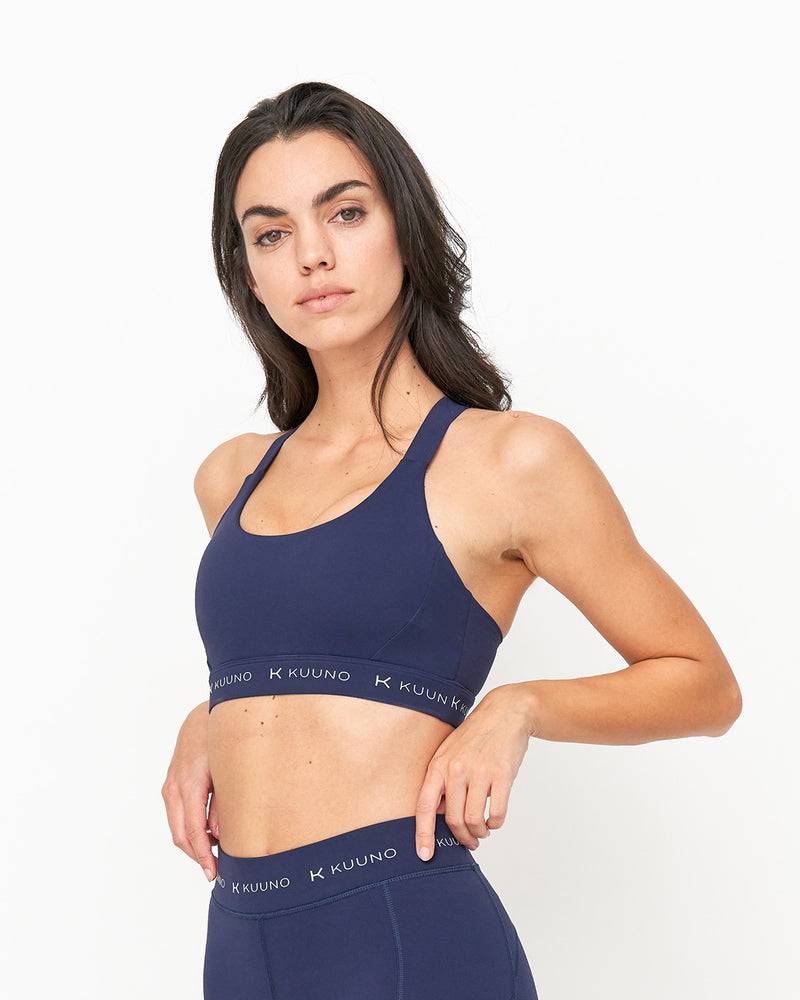 Kuuno Dynamic Sports Bra Navy Blue Tägliche Deals