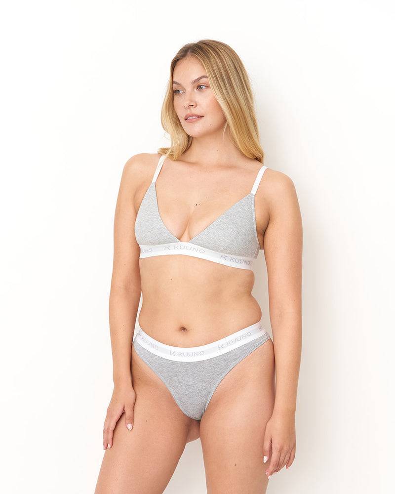 Kuuno Everyday Movement Bra Light Grey Super Sparpreis