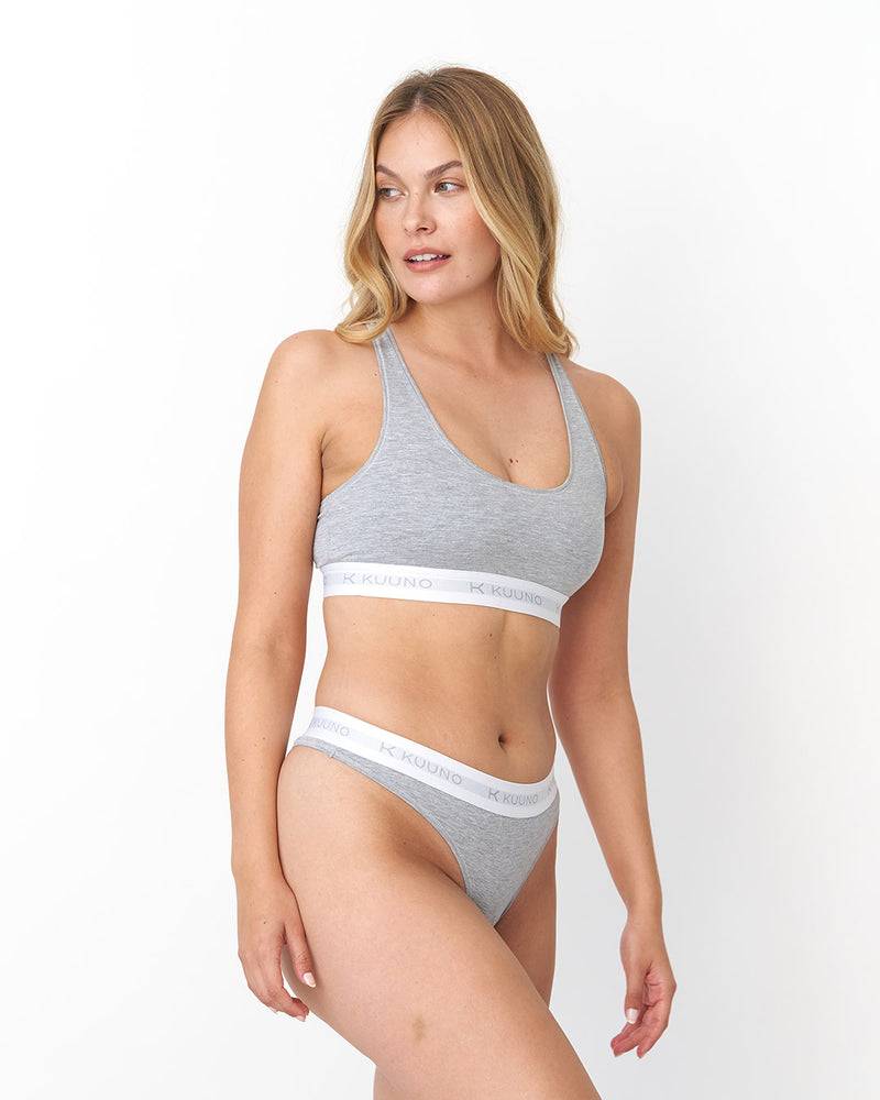Kuuno Everyday Bra Sporty Light Grey Letzte 2 Tage