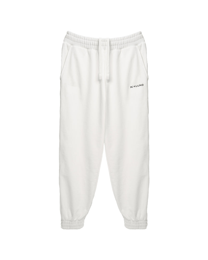 Kuuno Everyday Jogger Pants Classic White Bis zu 50% Rabatt