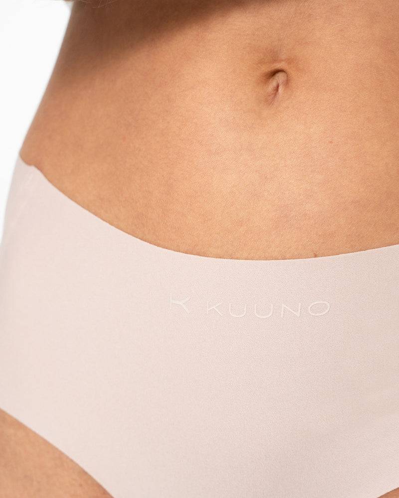 Kuuno 3er-Set Seamless High Waist Classic Brief Natural Blush Bis zu 60% Rabatt