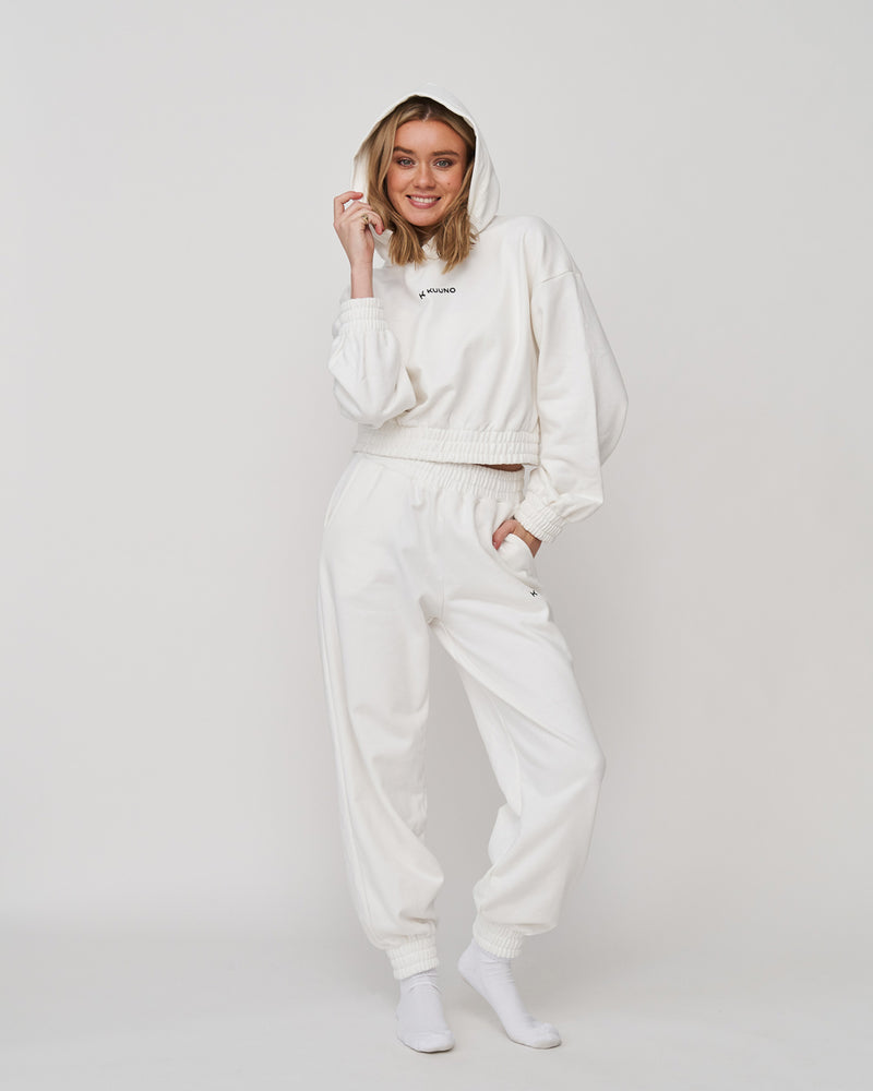 Kuuno Everyday Jogger Hoodie Classic White Bis zu 55% Rabatt