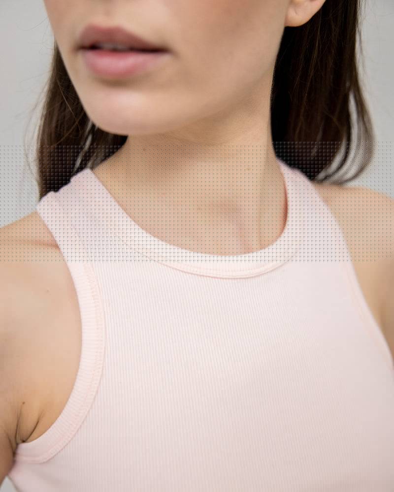 Kuuno Everyday Cotton Tank Top Light Pink Kostenloser Versand international