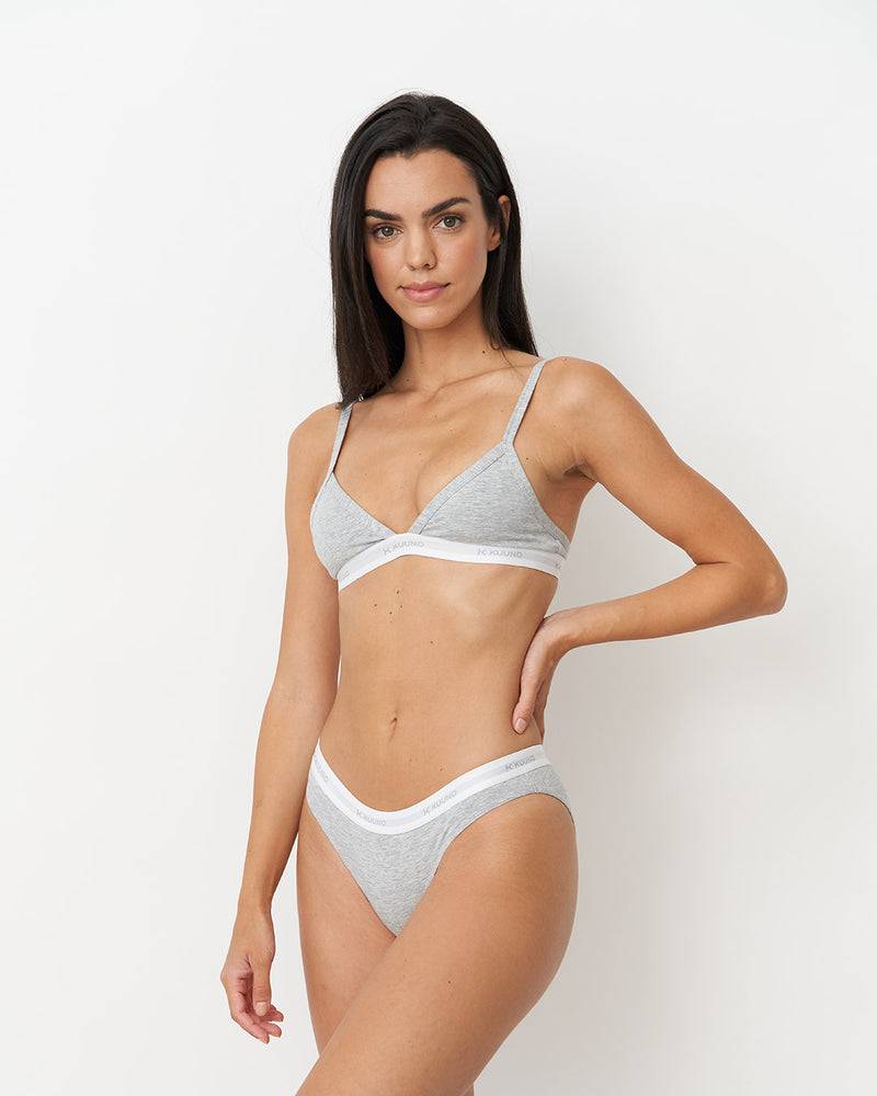 Kuuno 3er-Set Everyday Classic Brief Light Grey Online
