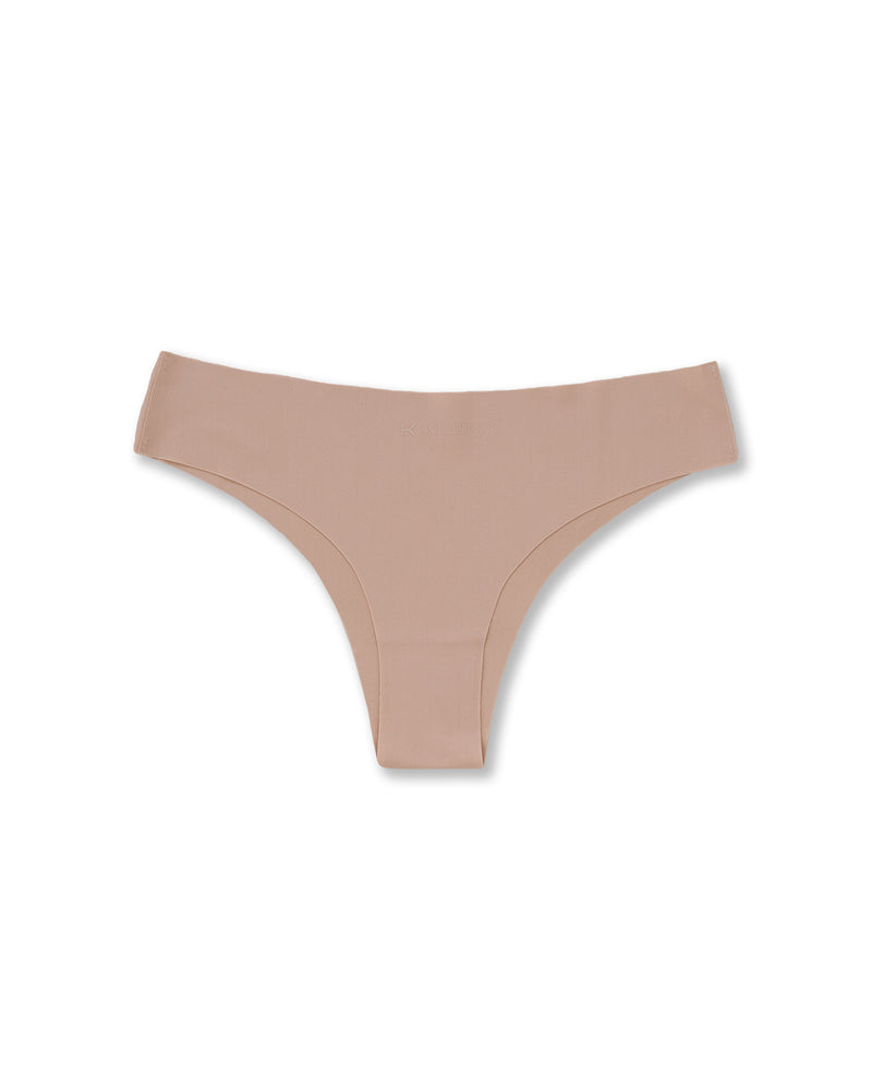 Kuuno Seamless Brazilian Brief Natural Blush Outlet