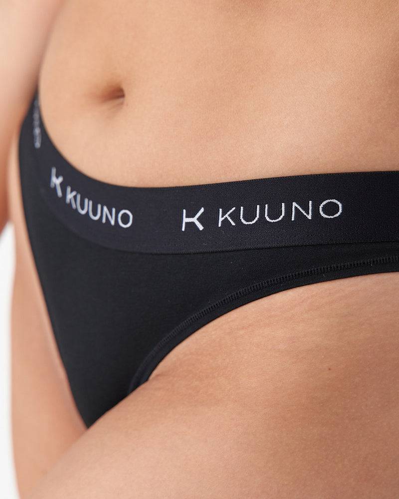 Kuuno Everyday Thong Night Black Günstiger Verkauf