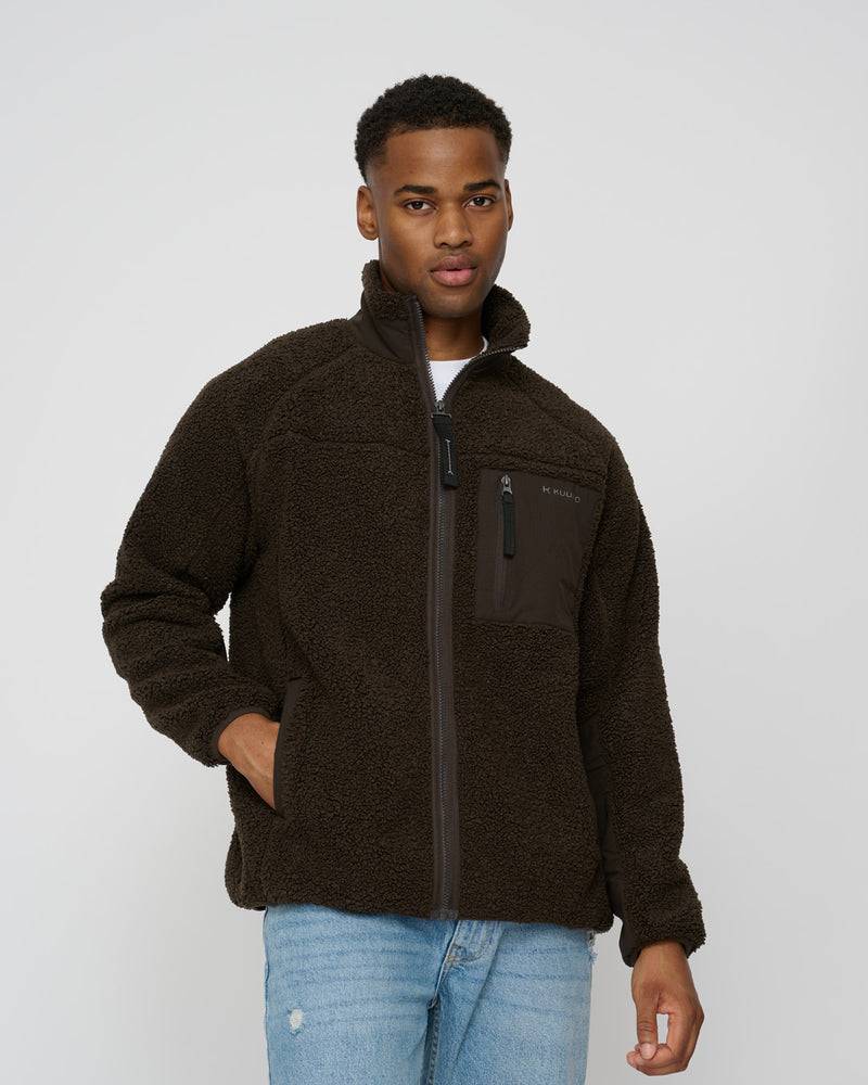 Kuuno Everyday Fleece Jacket Midnight Brown Weihnachtsangebot