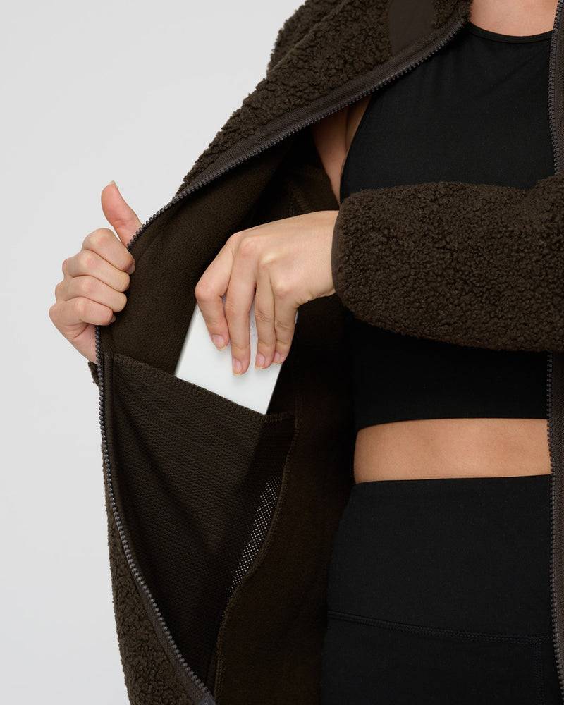 Kuuno Everyday Fleece Jacket Midnight Brown Weihnachtsangebot