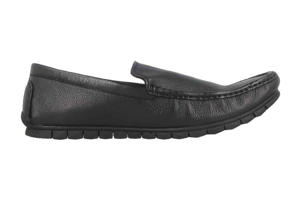 Camel Active Slipper in Übergrößen Schwarz 54BW001-100100 große Herrenschuhe Super Sparpreis