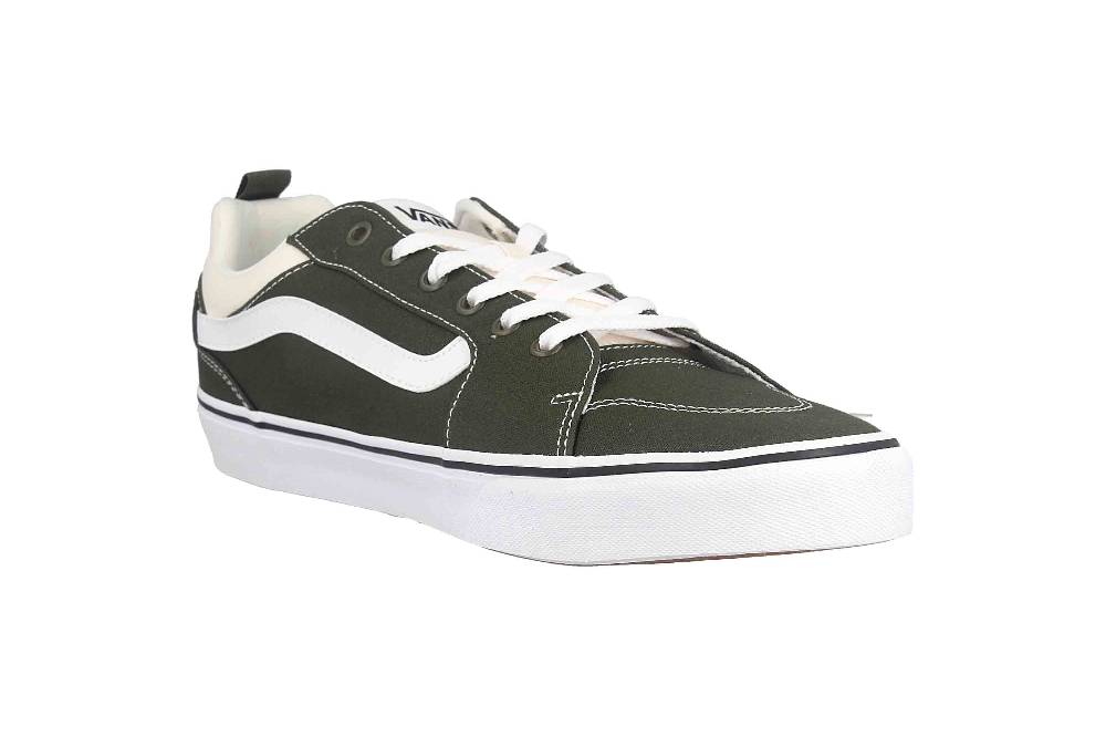 VANS MN Filmore CANVAS BLOCK OLIVE/WHITE Sneaker in Übergrößen Grün VN0A5EDUY331 große Herrenschuhe Wochenangebot