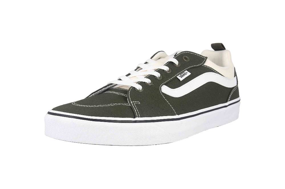 VANS MN Filmore CANVAS BLOCK OLIVE/WHITE Sneaker in Übergrößen Grün VN0A5EDUY331 große Herrenschuhe Wochenangebot