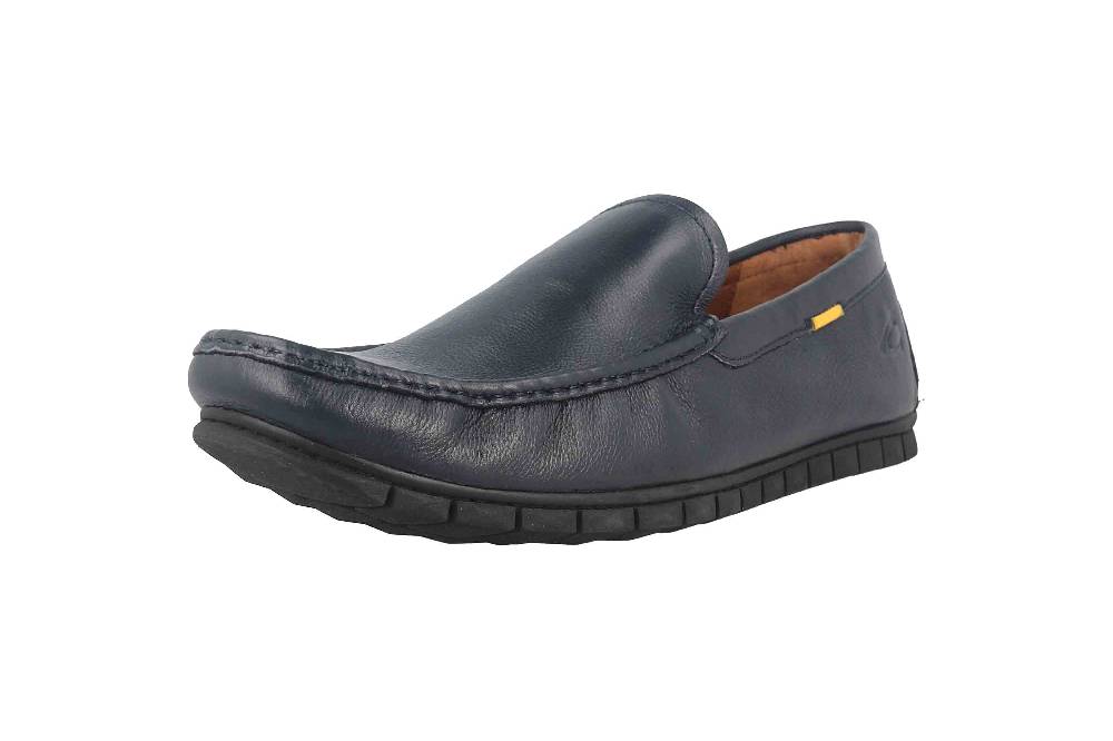 Camel Active Slipper in Übergrößen Blau 54BW001-100660 große Herrenschuhe Letzter Tag