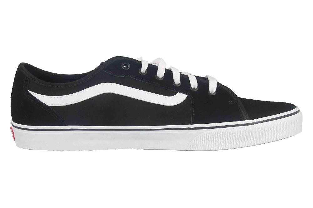 VANS MN Filmore Decon SUEDE/CANVAS (SUEDE/CANVAS) BLK/WHITE Sneaker in Übergrößen Schwarz VN0A3WKZ5LM1 große Herrenschuhe Zeitbegrenzte Promotion