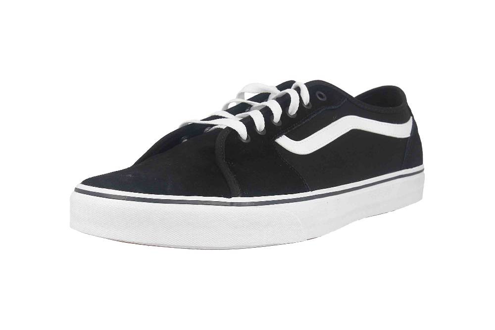 VANS MN Filmore Decon SUEDE/CANVAS (SUEDE/CANVAS) BLK/WHITE Sneaker in Übergrößen Schwarz VN0A3WKZ5LM1 große Herrenschuhe Zeitbegrenzte Promotion