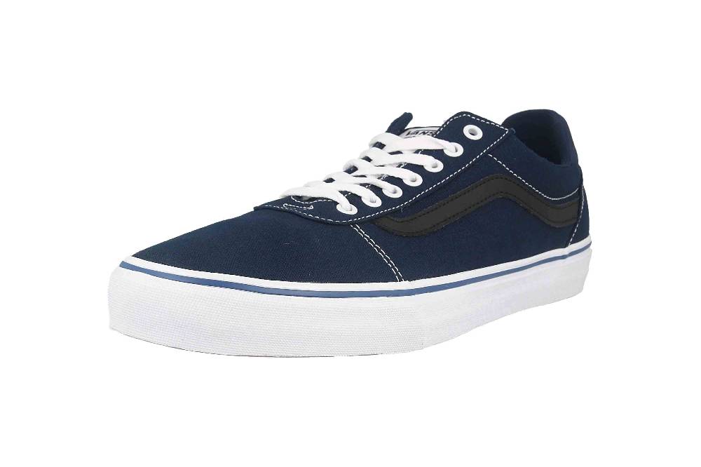 VANS Ward Deluxe CANVAS DRESS BLUES/WHITE Sneaker in Übergrößen Blau VN000C4U5S21 große Herrenschuhe Bis zu 50% Rabatt
