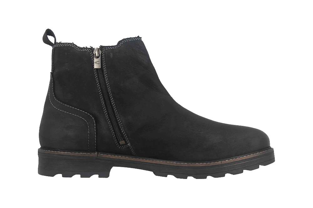 Camel Active Stiefeletten in Übergrößen Schwarz CAFW002-350100 große Herrenschuhe Bis zu 60% Rabatt