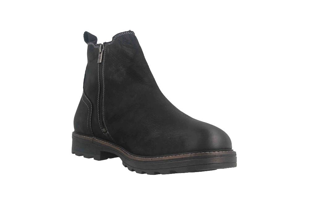 Camel Active Stiefeletten in Übergrößen Schwarz CAFW002-350100 große Herrenschuhe Bis zu 60% Rabatt