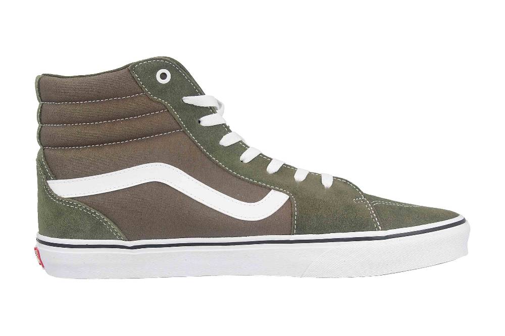 VANS MN Filmore Hi SUEDE/CANVAS GRAPE LEAF/WHITE Sneaker in Übergrößen Grün VN0A5KXTRQV1 große Herrenschuhe Bis zu 65% Rabatt