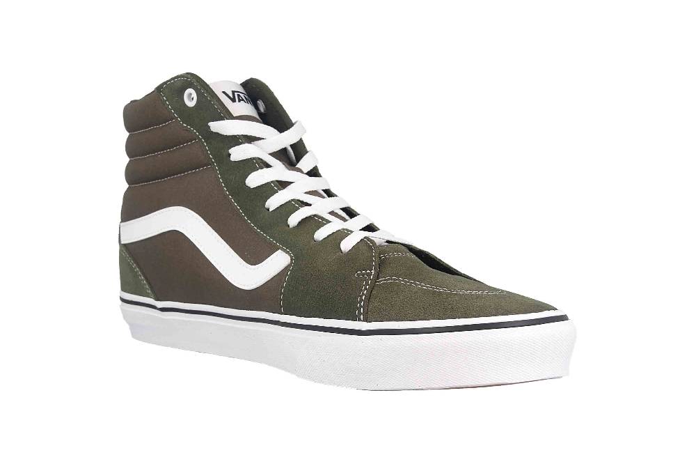 VANS MN Filmore Hi SUEDE/CANVAS GRAPE LEAF/WHITE Sneaker in Übergrößen Grün VN0A5KXTRQV1 große Herrenschuhe Bis zu 65% Rabatt