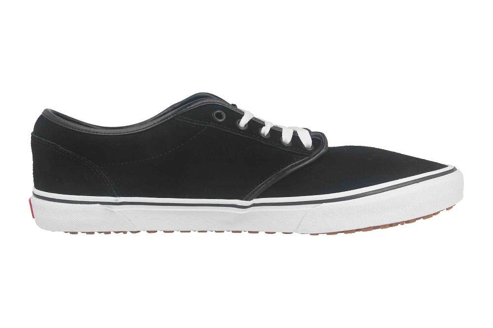 VANS MN ATWOOD VANSGUARD (SUEDE FLEECE) BLACK/WHITE Sneaker in Übergrößen Schwarz VN0A5KXS70P1 große Herrenschuhe Nur für heute
