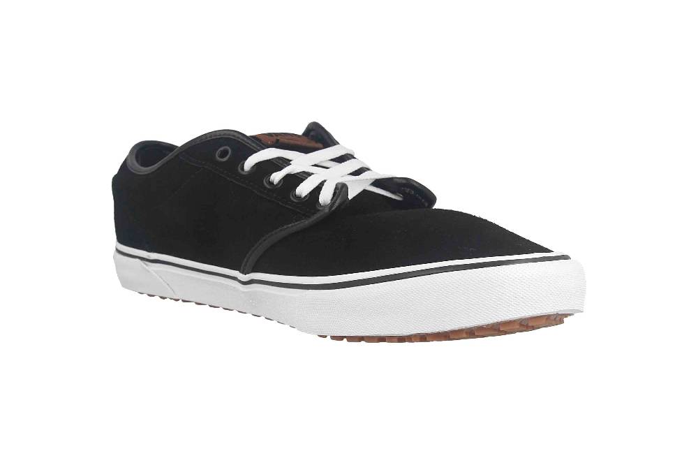 VANS MN ATWOOD VANSGUARD (SUEDE FLEECE) BLACK/WHITE Sneaker in Übergrößen Schwarz VN0A5KXS70P1 große Herrenschuhe Nur für heute
