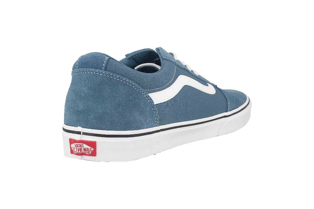VANS MN Ward SUEDE/CANVAS BLUESTONE Sneaker in Übergrößen Blau VN0A38DMJCN1 große Herrenschuhe Bis zu 55% Rabatt