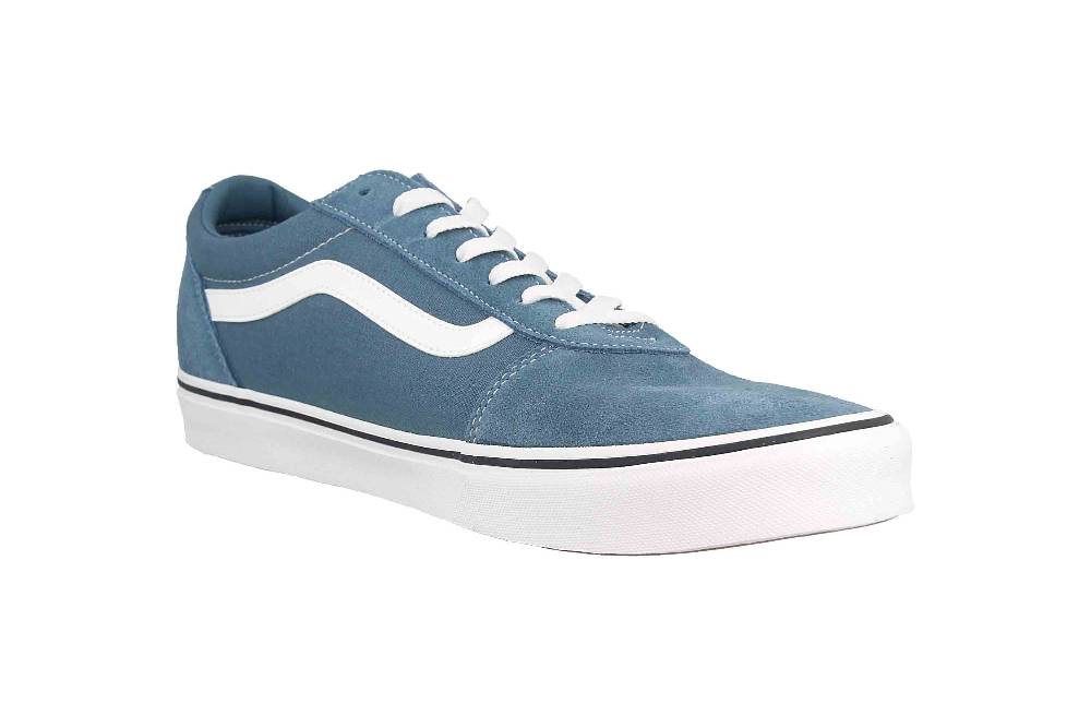VANS MN Ward SUEDE/CANVAS BLUESTONE Sneaker in Übergrößen Blau VN0A38DMJCN1 große Herrenschuhe Bis zu 55% Rabatt