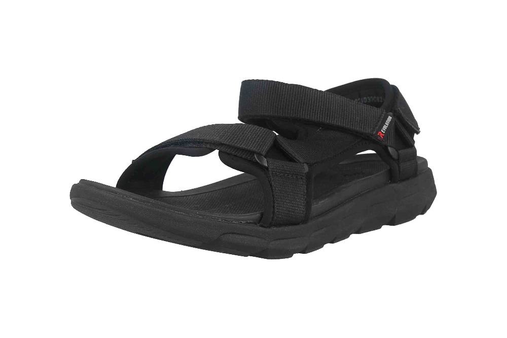 Rieker Evolution Trekkingschuhe in Übergrößen Schwarz 20802-01 große Herrenschuhe 2025