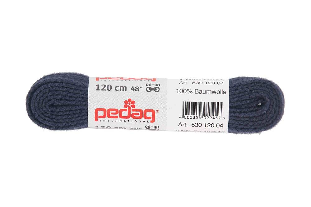 pedag - FLACHSENKEL - Schnürsenkel Diverse Farben 120 cm (1 Paar) Black Friday