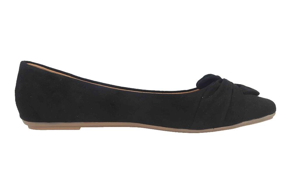 Fitters Footwear Maike MF Ballerinas in Übergrößen Schwarz 2589641 Black große Damenschuhe Große Rabatte