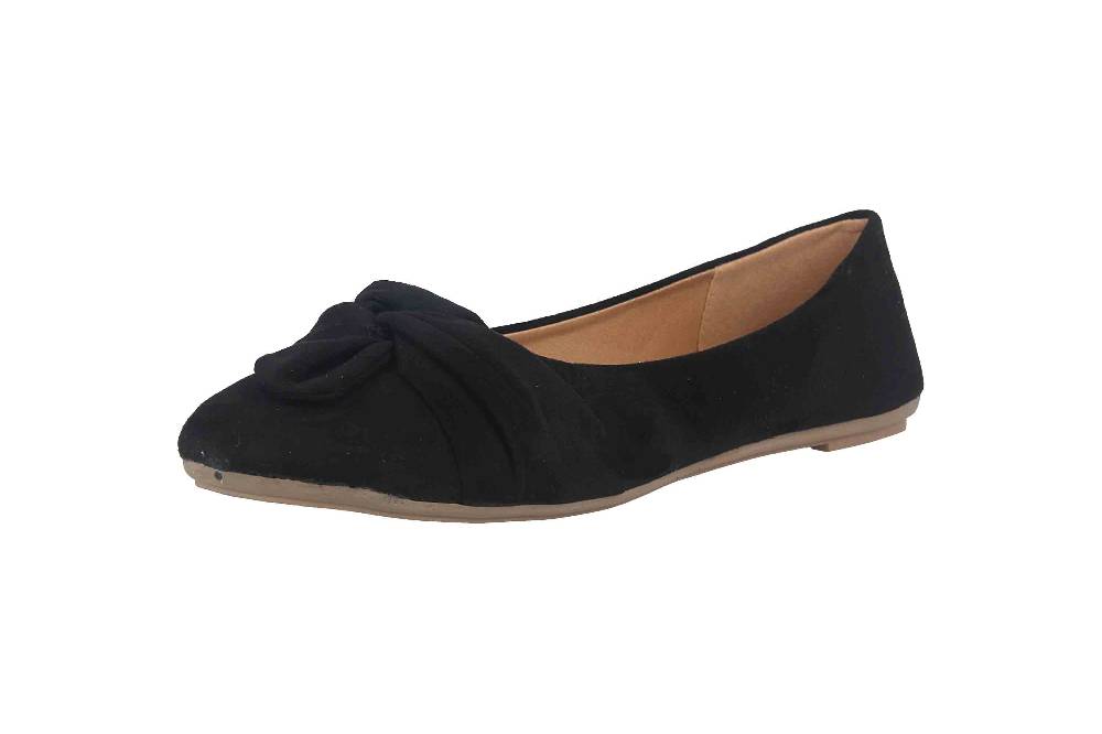 Fitters Footwear Maike MF Ballerinas in Übergrößen Schwarz 2589641 Black große Damenschuhe Große Rabatte