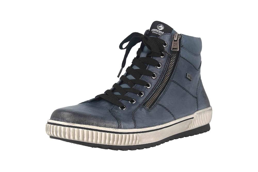 Remonte Stiefel in Übergrößen Blau D0772-14 große Damenschuhe Bestseller