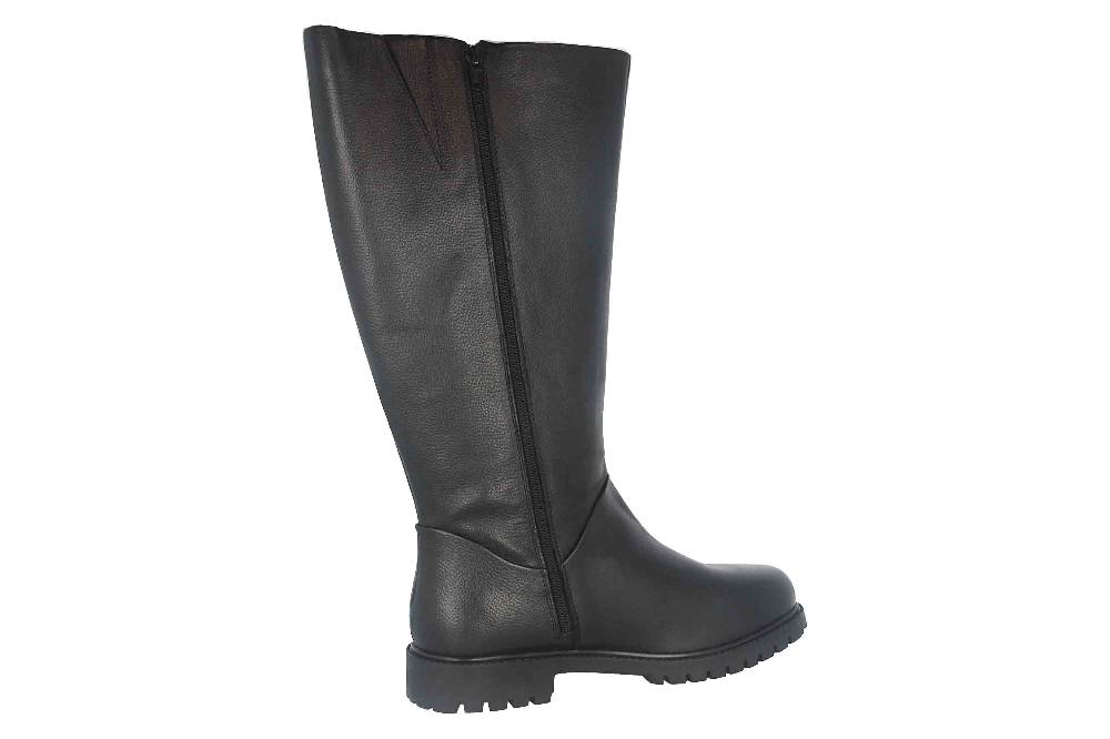 MayBe Weitschaftstiefel in Übergrößen Schwarz 67668 Black große Damenschuhe Kauf eins, bekomm eins gratis