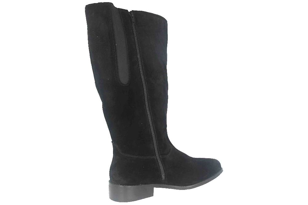 MayBe Weitschaftstiefel in Übergrößen Schwarz 67667 Black große Damenschuhe Tägliche Deals