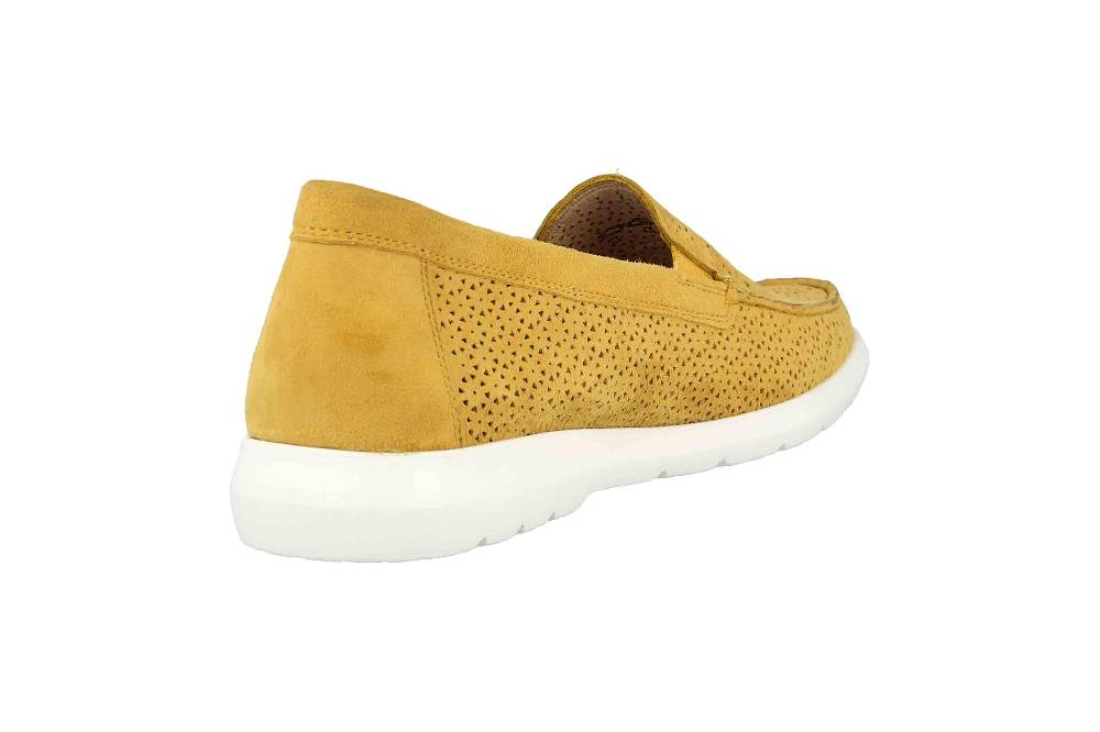 Sioux CORTIZIA-713-H Slipper in Übergrößen Gelb 64903 große Damenschuhe Letzte 2 Tage