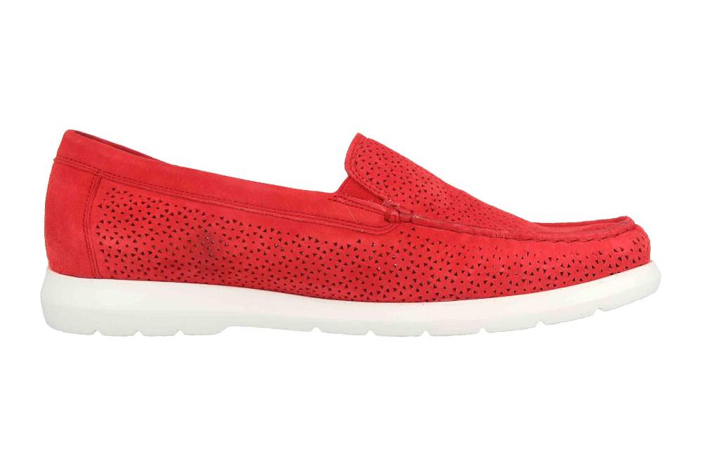 Sioux CORTIZIA-713-H Slipper in Übergrößen Rot 64902 große Damenschuhe Letzter Tag