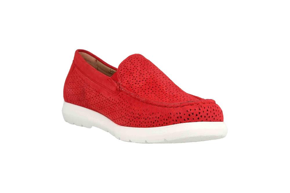 Sioux CORTIZIA-713-H Slipper in Übergrößen Rot 64902 große Damenschuhe Letzter Tag