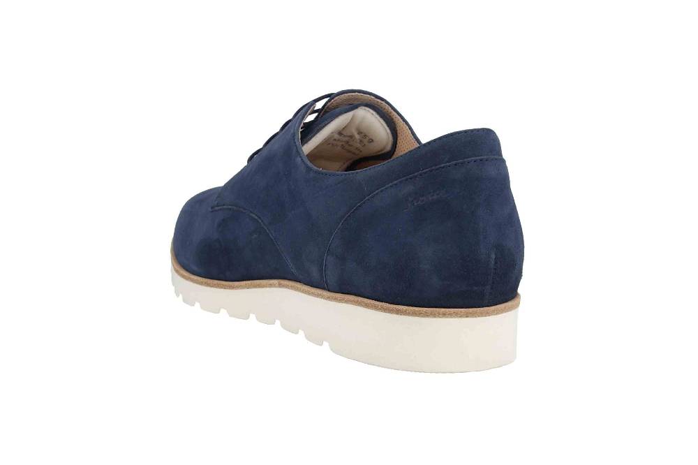 Sioux Meredith-700-XL Halbschuhe in Übergrößen Blau 63602 große Damenschuhe Vierteljährliche Förderung