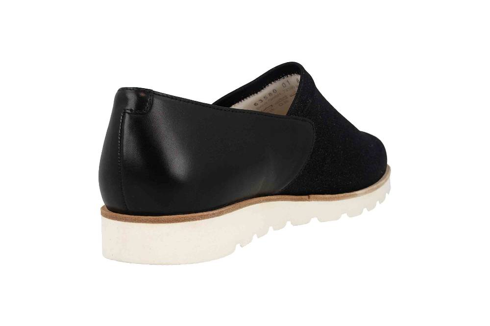 Sioux Meredith-705-XL Slipper in Übergrößen Schwarz 63580 große Damenschuhe Nur noch ein Tag übrig