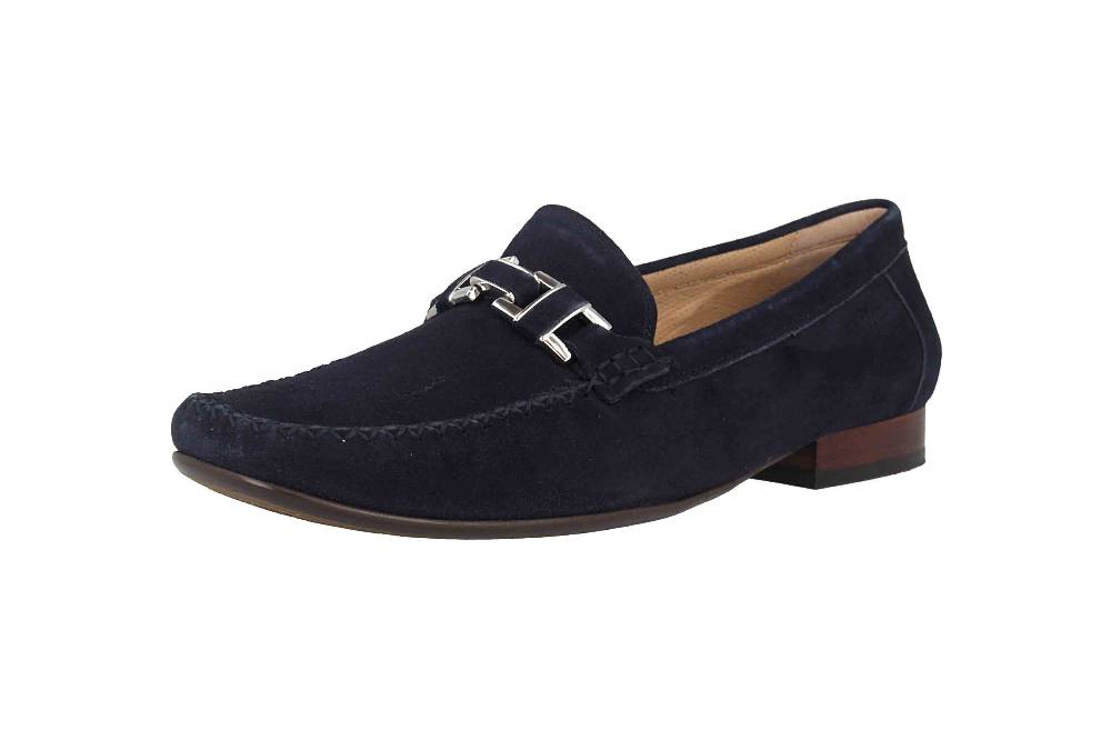 Sioux Cambria Slipper in Übergrößen Blau 63141 große Damenschuhe Super Rabatt