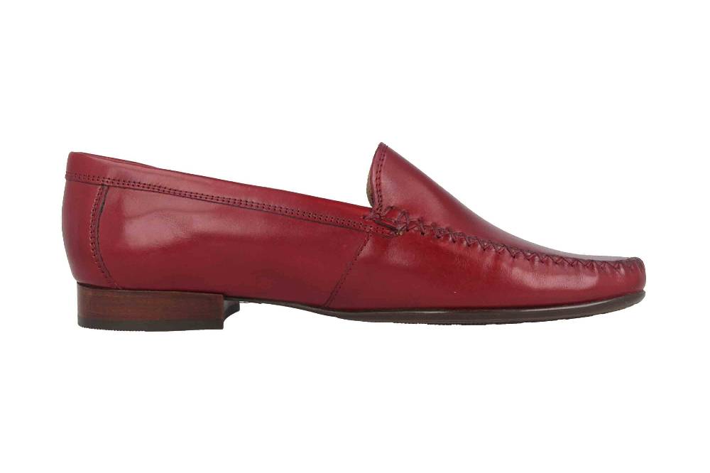 Sioux Campina Slipper in Übergrößen Rot 63113 große Damenschuhe Riesige Rabatte