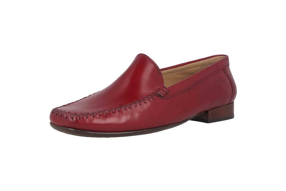 Sioux Campina Slipper in Übergrößen Rot 63113 große Damenschuhe Riesige Rabatte
