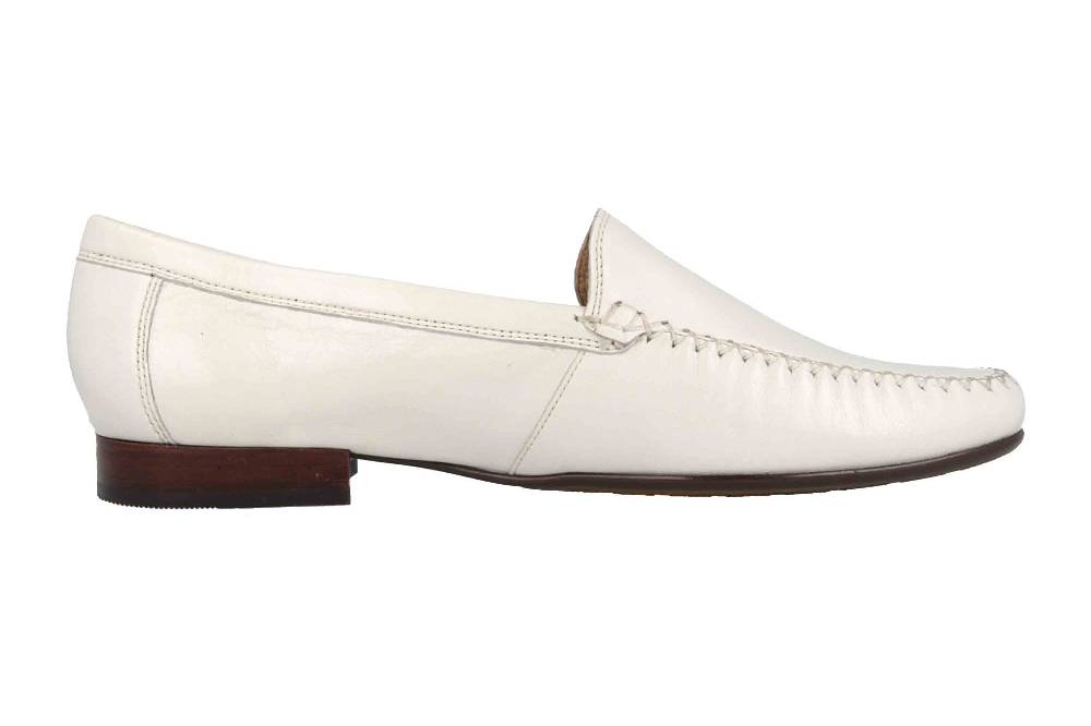 Sioux Campina Slipper in Übergrößen Weiss 63103 große Damenschuhe Clearance-Verkauf