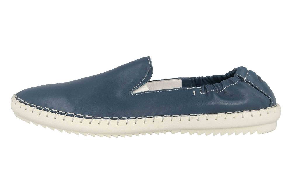 Camel Active Slipper in Übergrößen Blau 880.70.01 große Damenschuhe