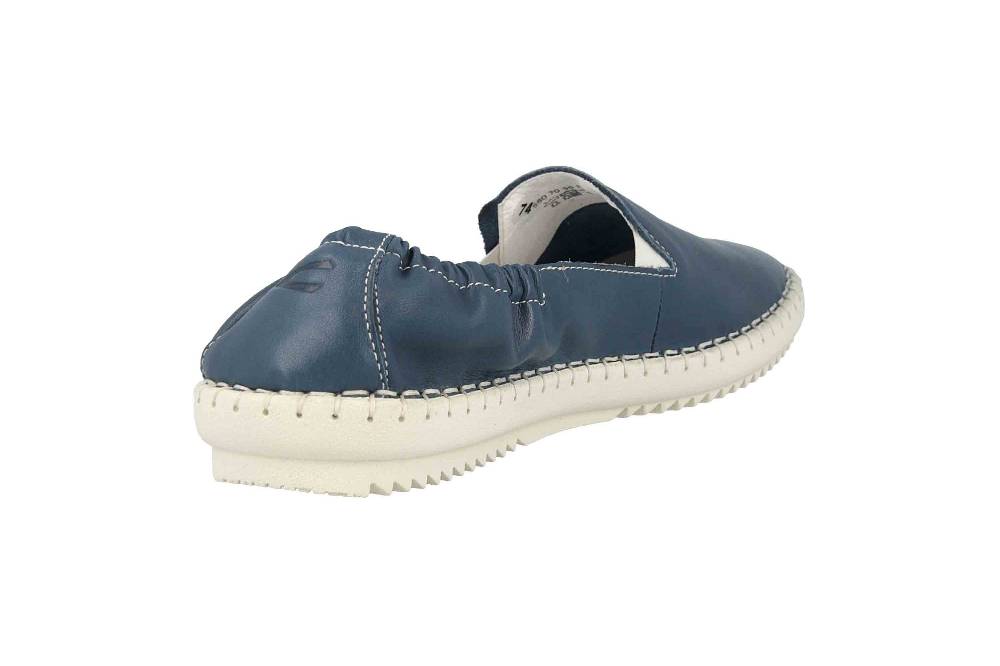 Camel Active Slipper in Übergrößen Blau 880.70.01 große Damenschuhe Fabrikladen