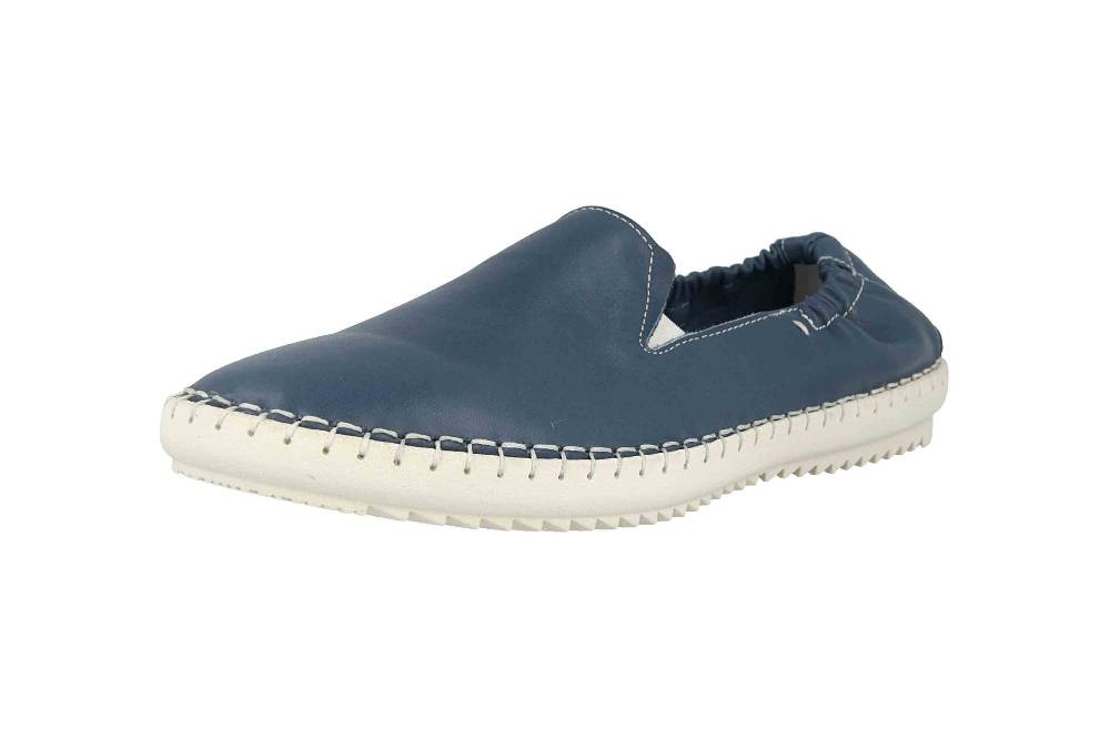 Camel Active Slipper in Übergrößen Blau 880.70.01 große Damenschuhe Fabrikladen